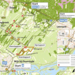 Kaart Tijdens Omleiding 2022